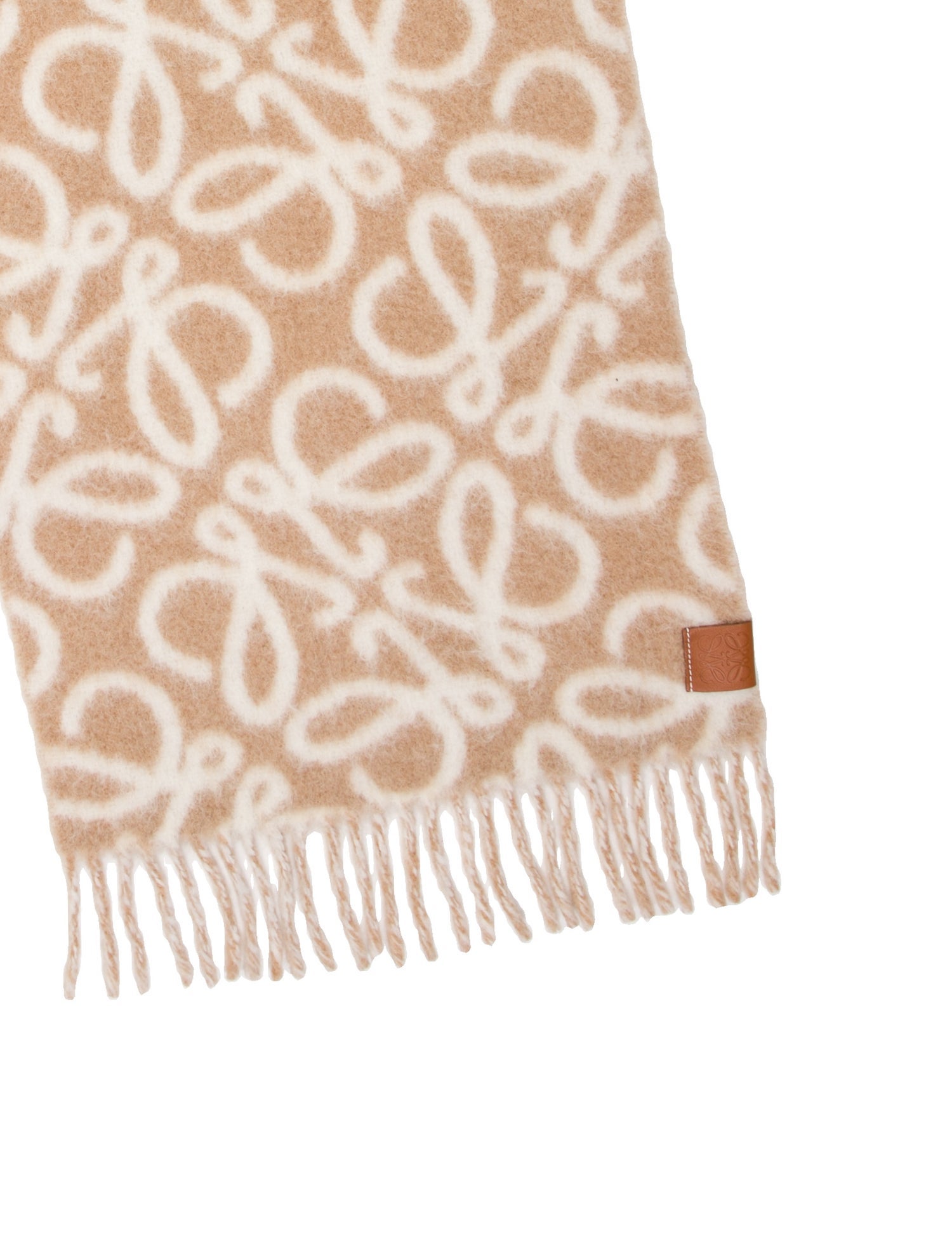 Loewe Alpaca Printed Scarf