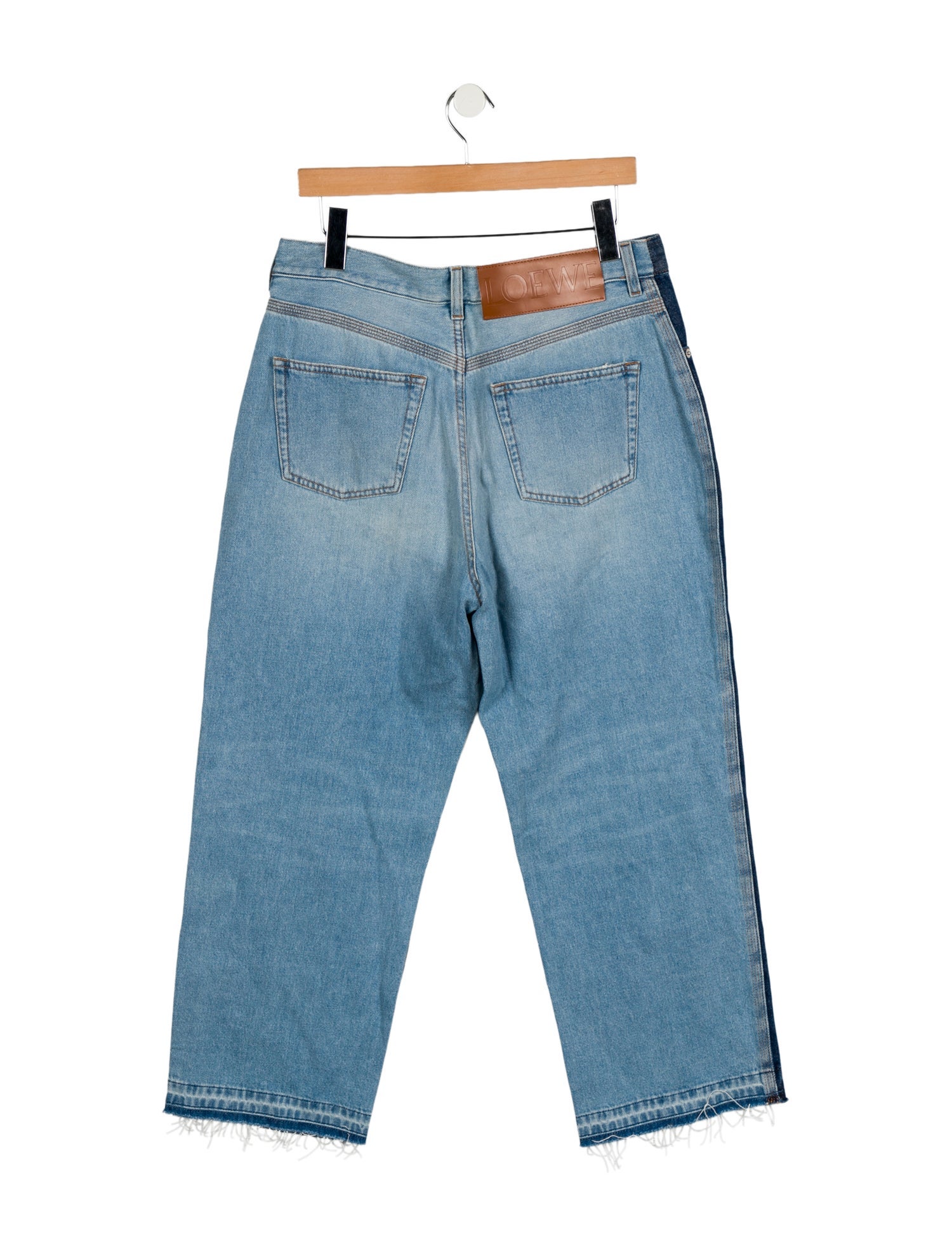 Loewe High-Rise Wide Leg Jeans