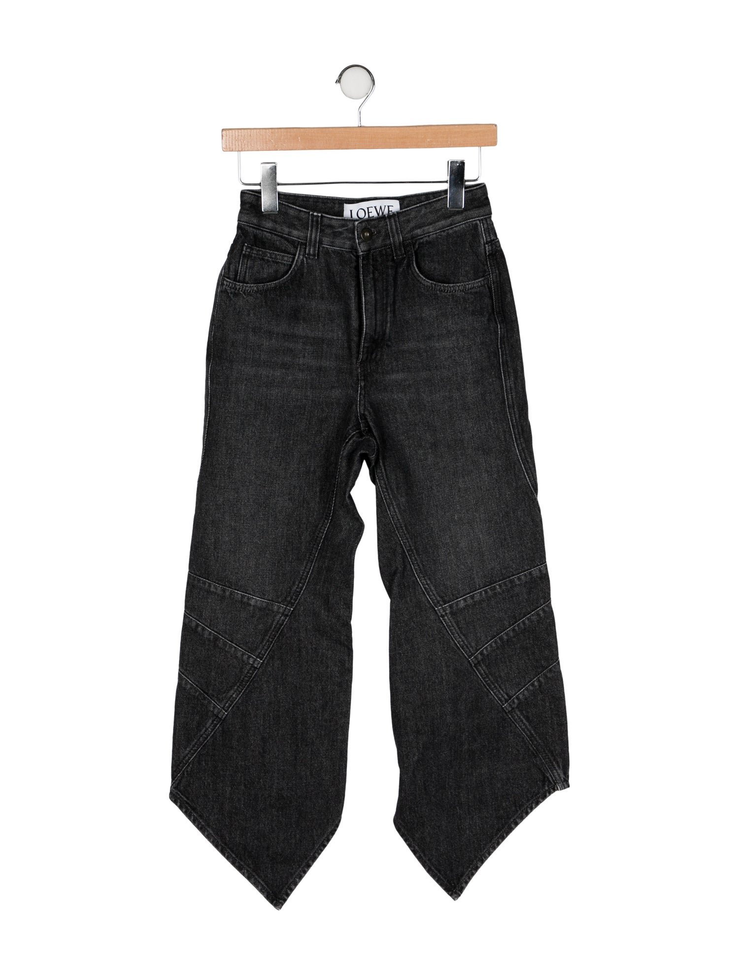 Loewe High-Rise Wide Leg Jeans