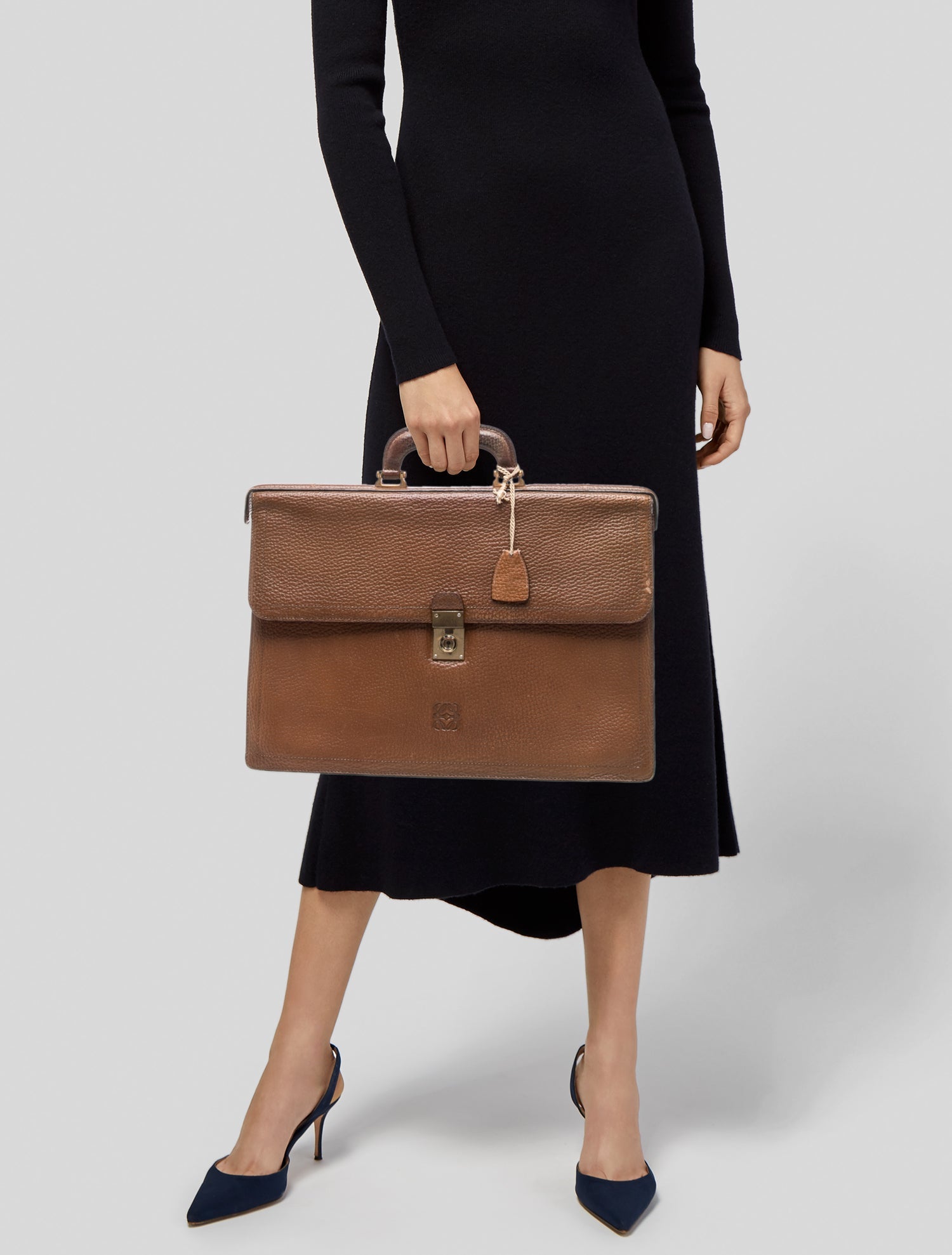 Loewe Leather Briefcase