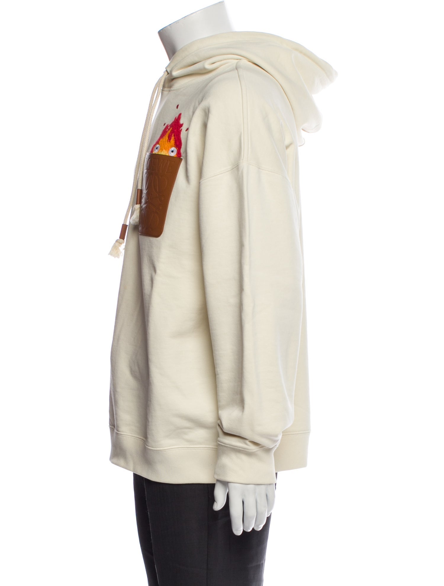 LOEWE x Studio Ghibli 2023 Howl's Moving Castle Calcifer Hoodie