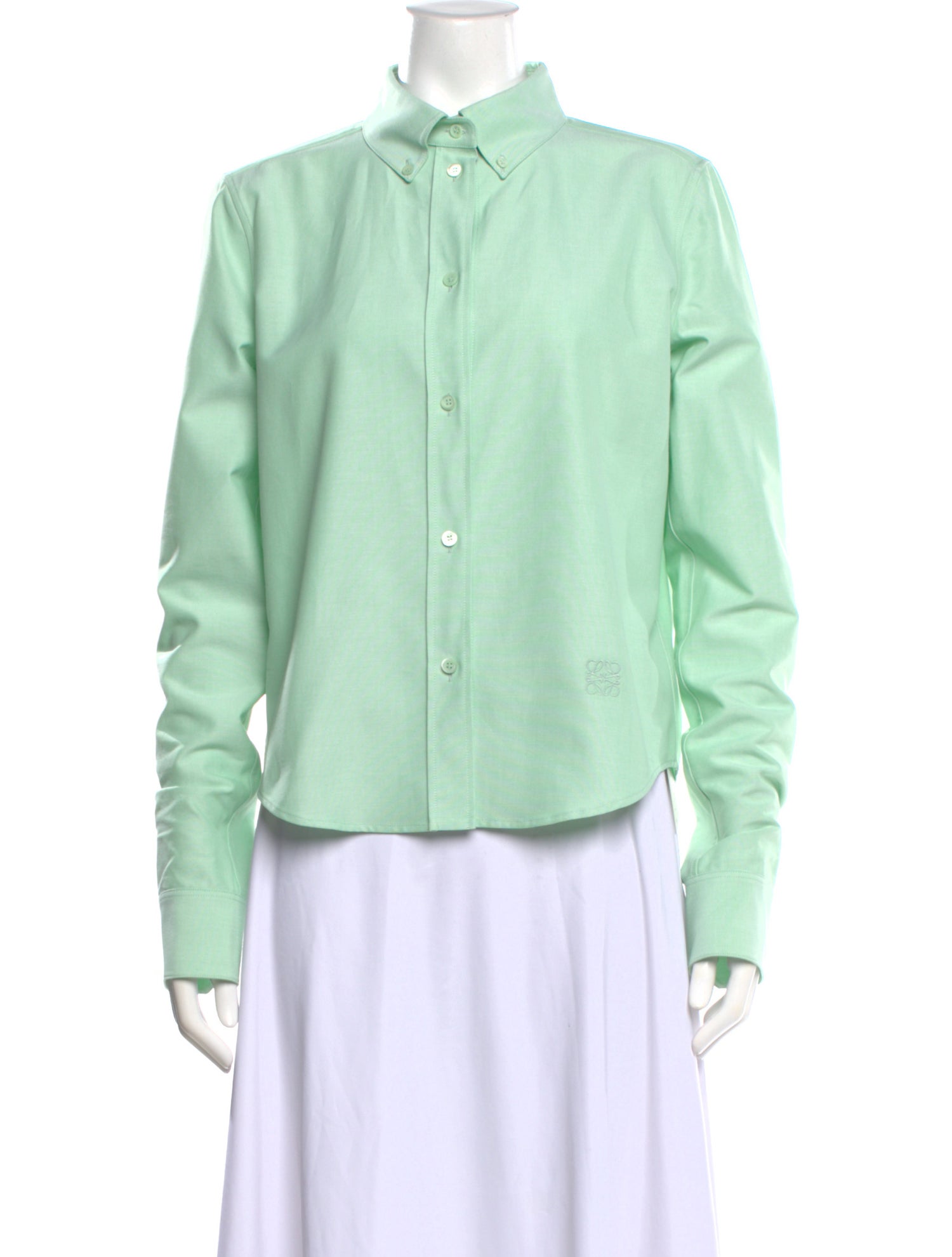 Loewe Long Sleeve Button-Up Top