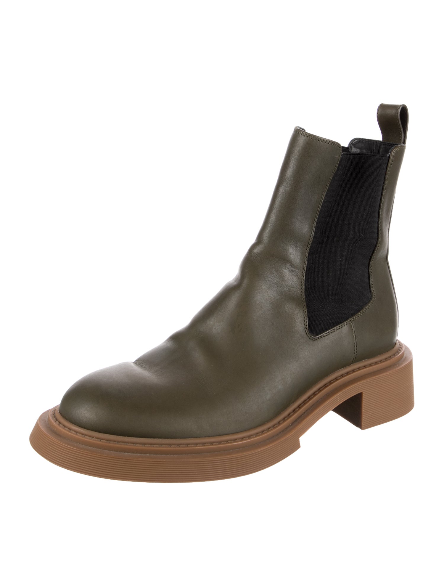 Loewe Leather Chelsea Boots