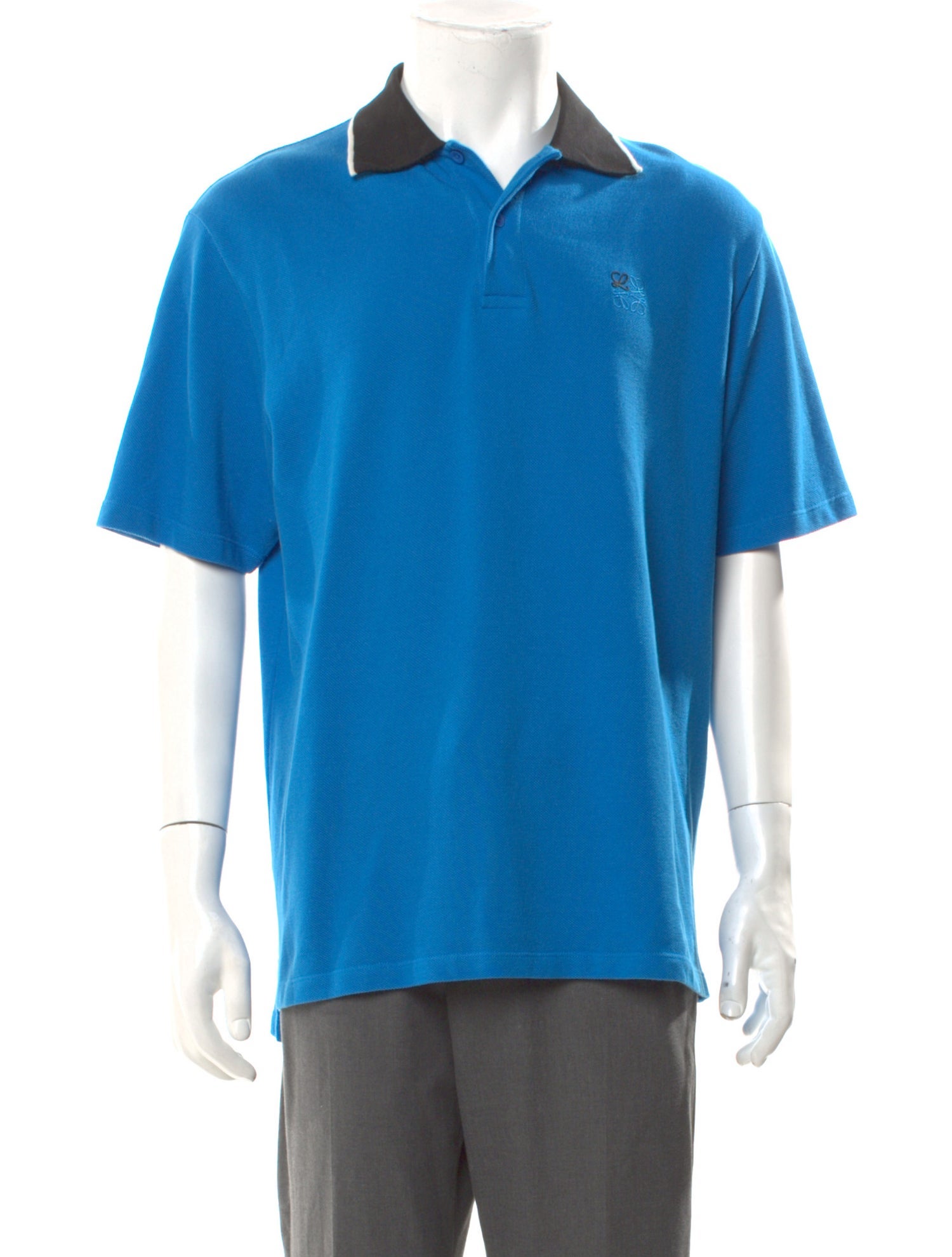 Loewe Crew Neck Short Sleeve Polo Shirt