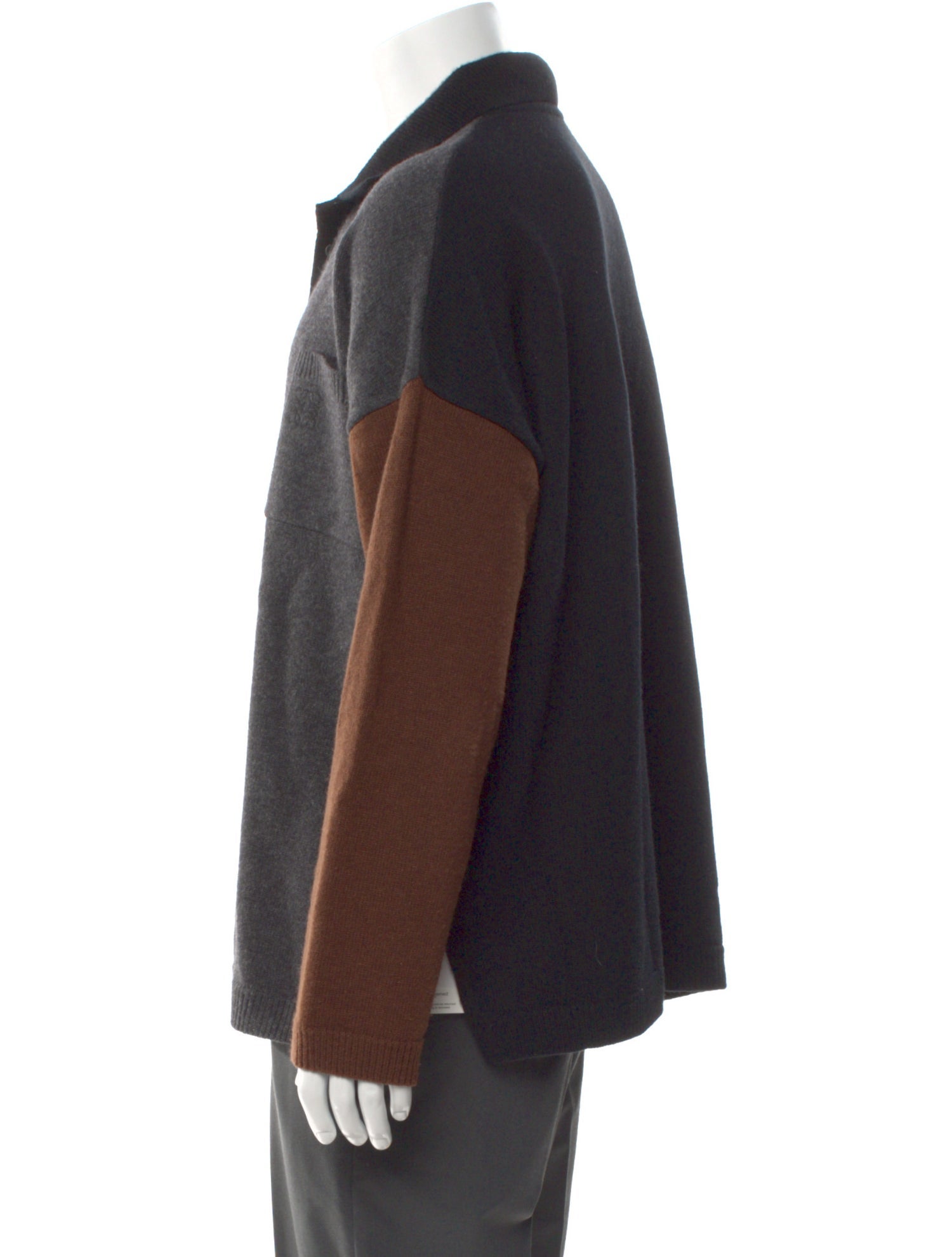 Loewe Wool Collar Polo Sweater