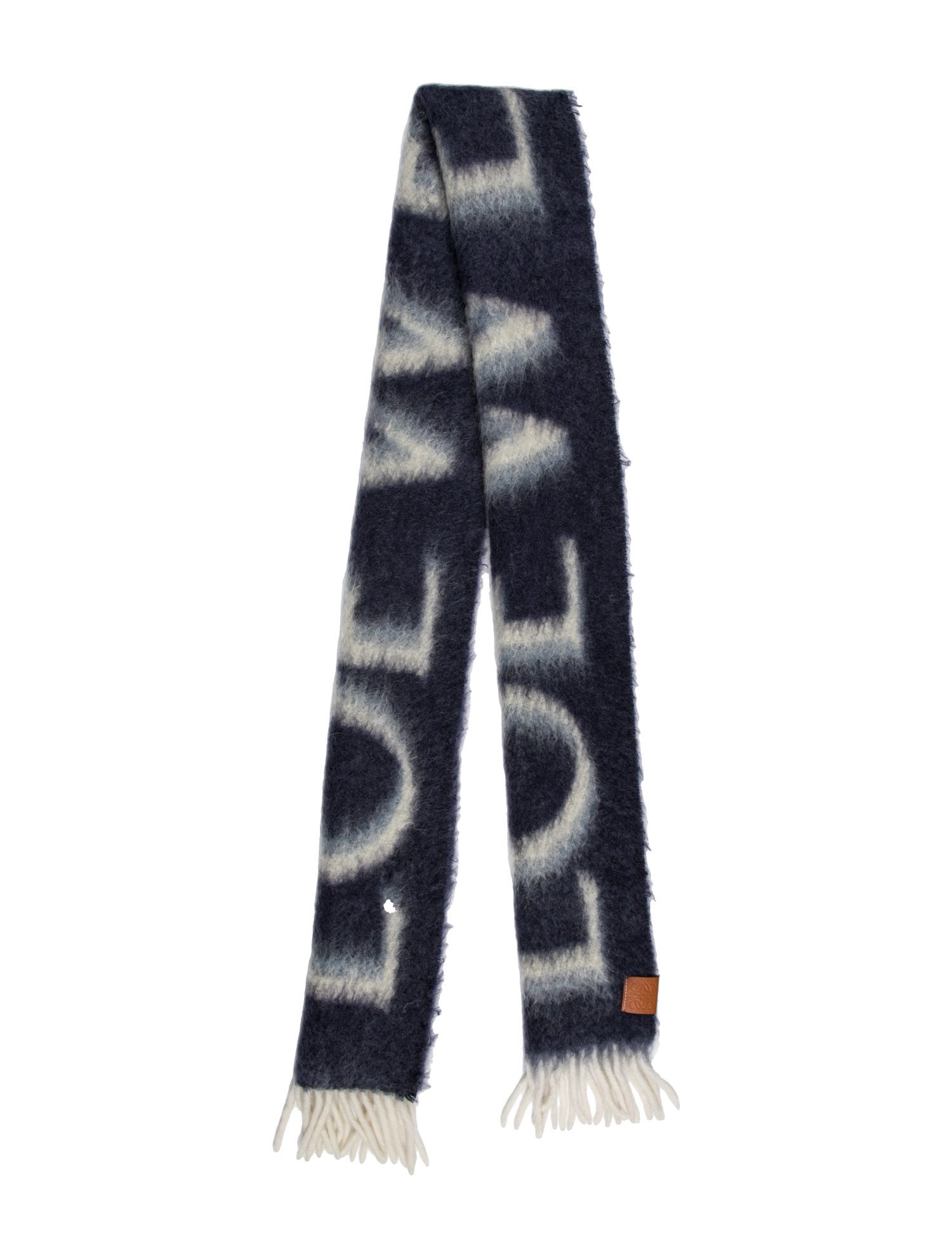 Loewe Wool Printed Scarf