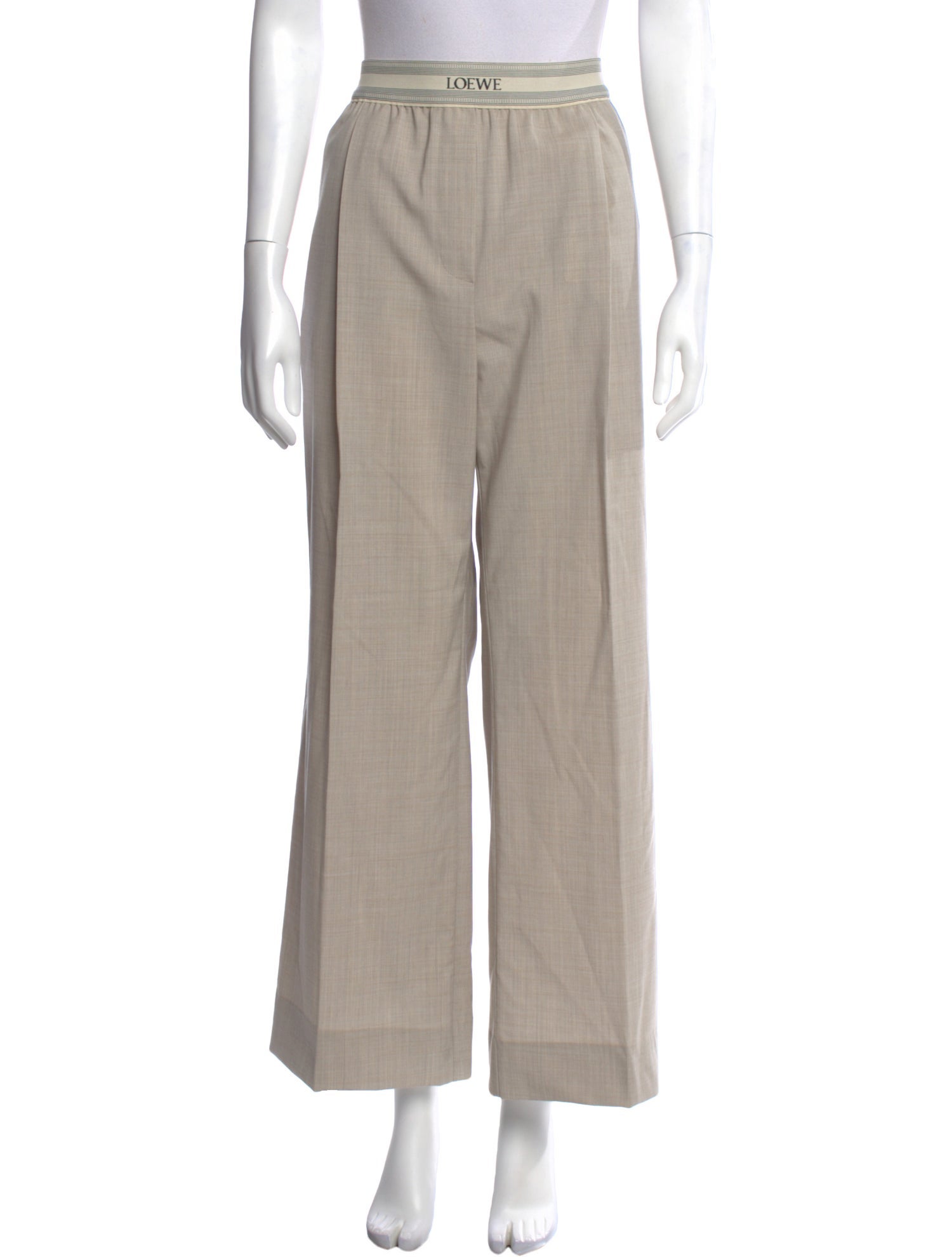 Loewe Wool Wide Leg Pants