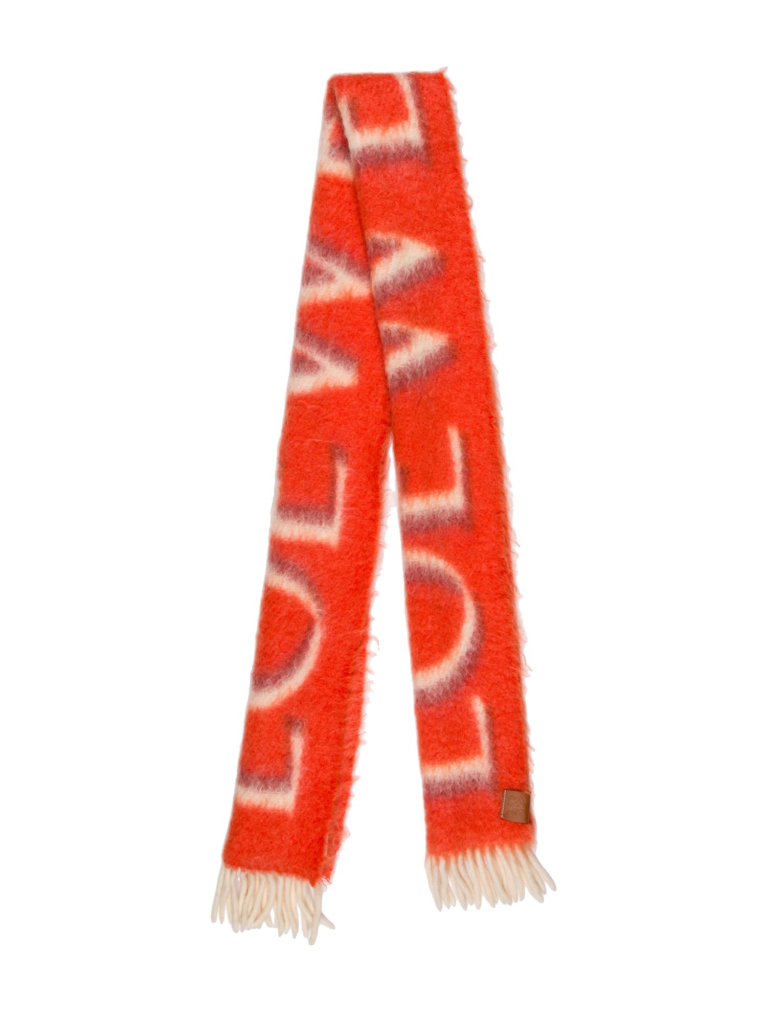 Loewe Wool Printed Scarf