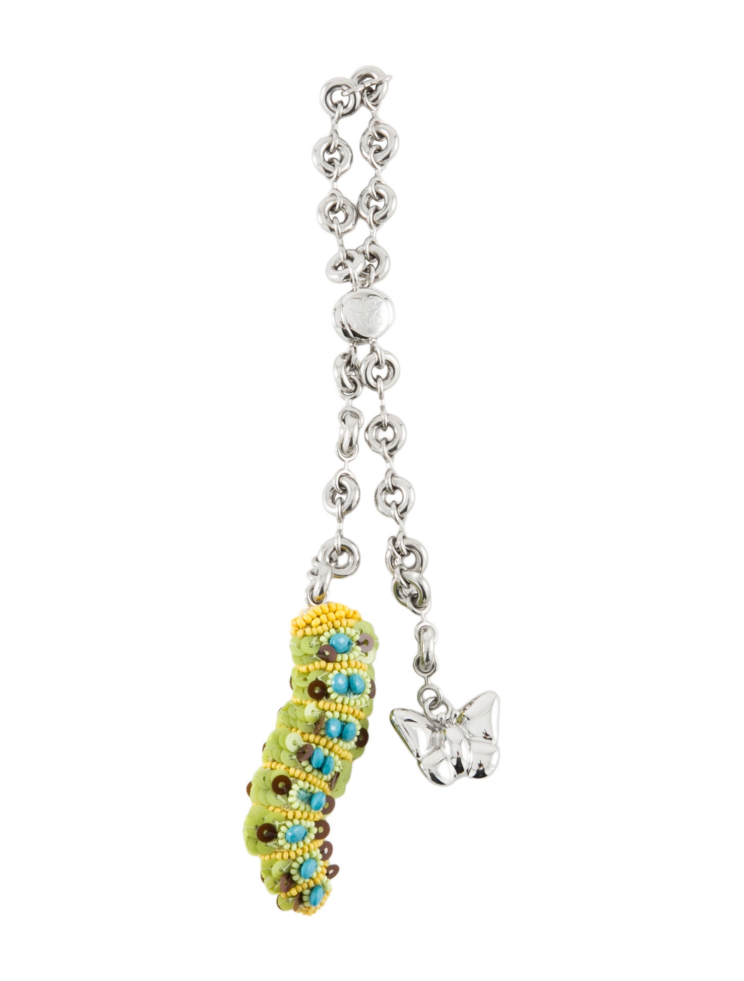 Loewe Caterpillar Chain Charm