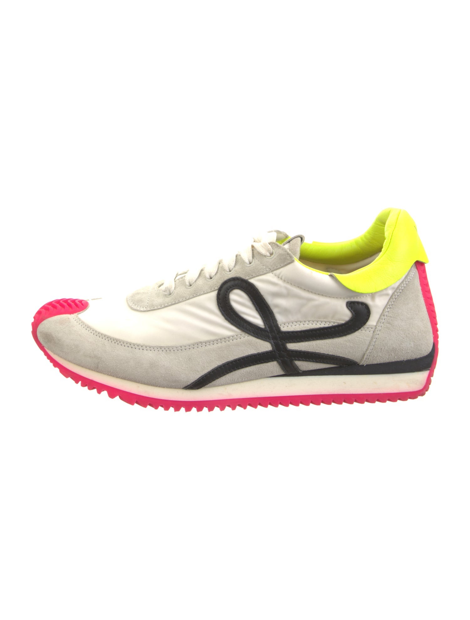 Loewe Suede Printed Sneakers