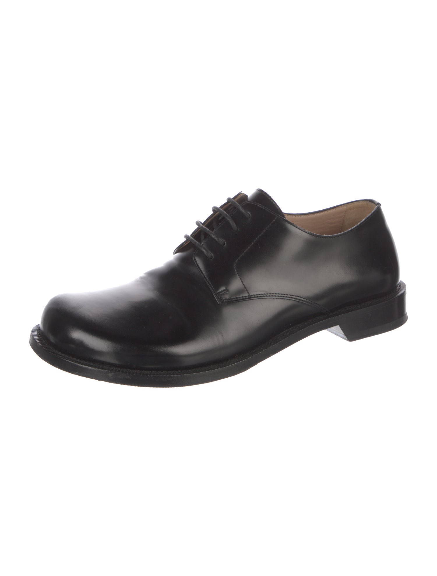 Loewe Leather Derby Shoes