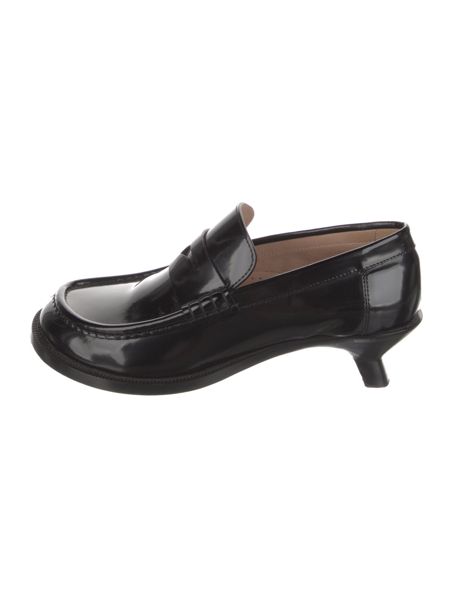 Loewe Patent Leather Loafers