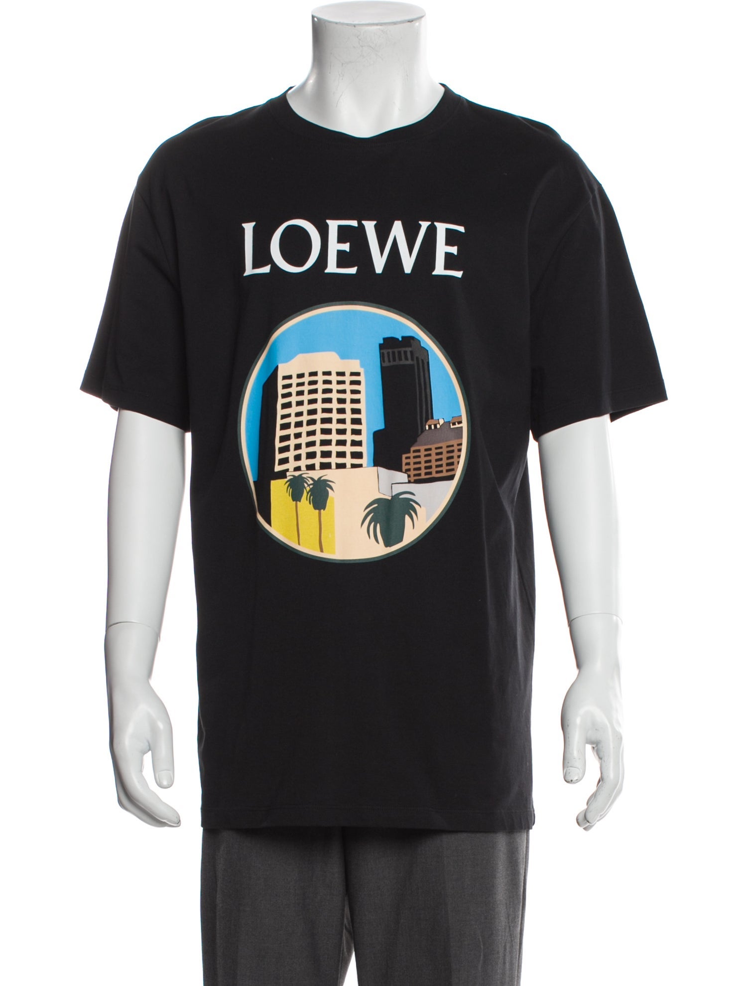 Loewe Anagram Graphic Print T-Shirt