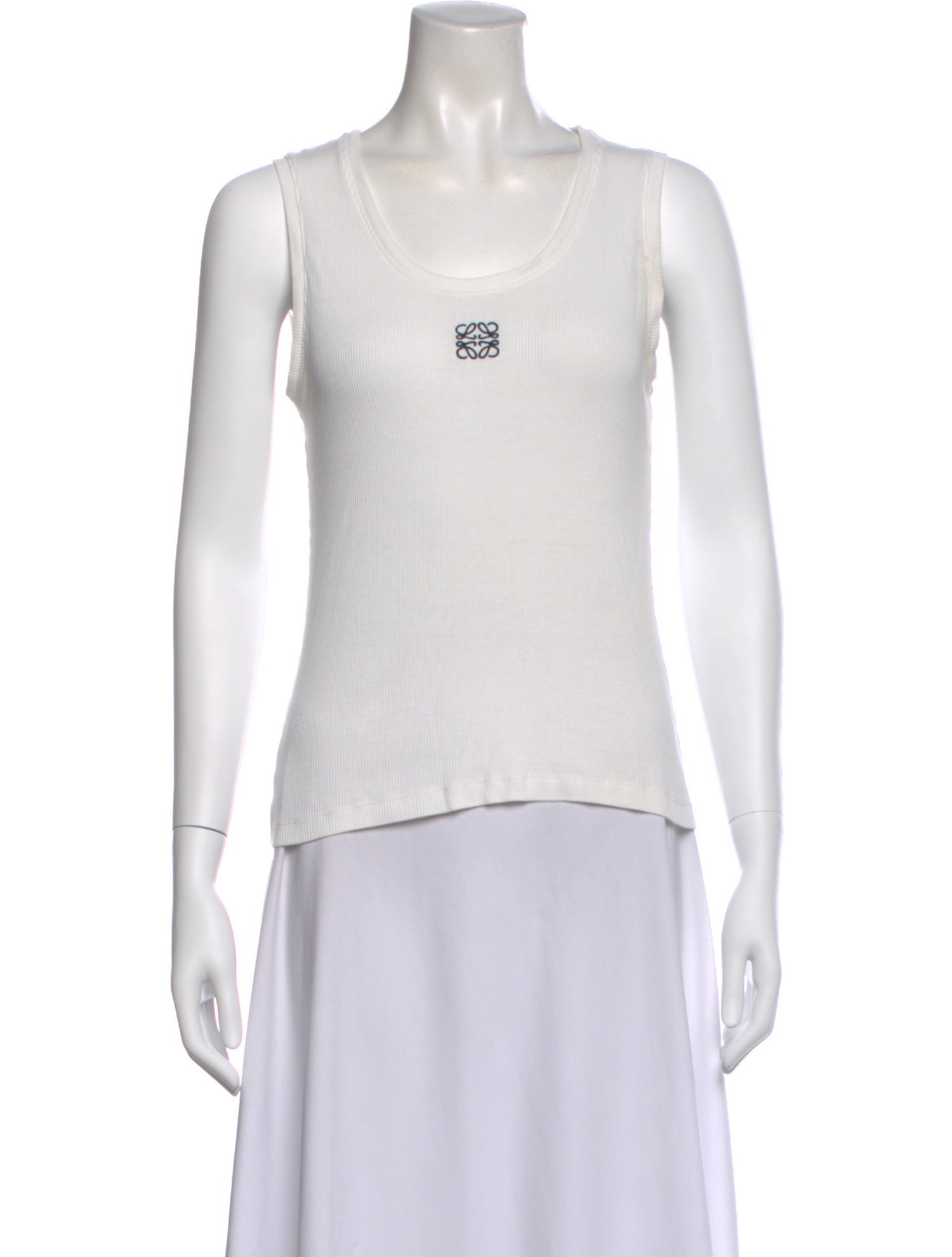 Loewe Crew Neck Sleeveless Top