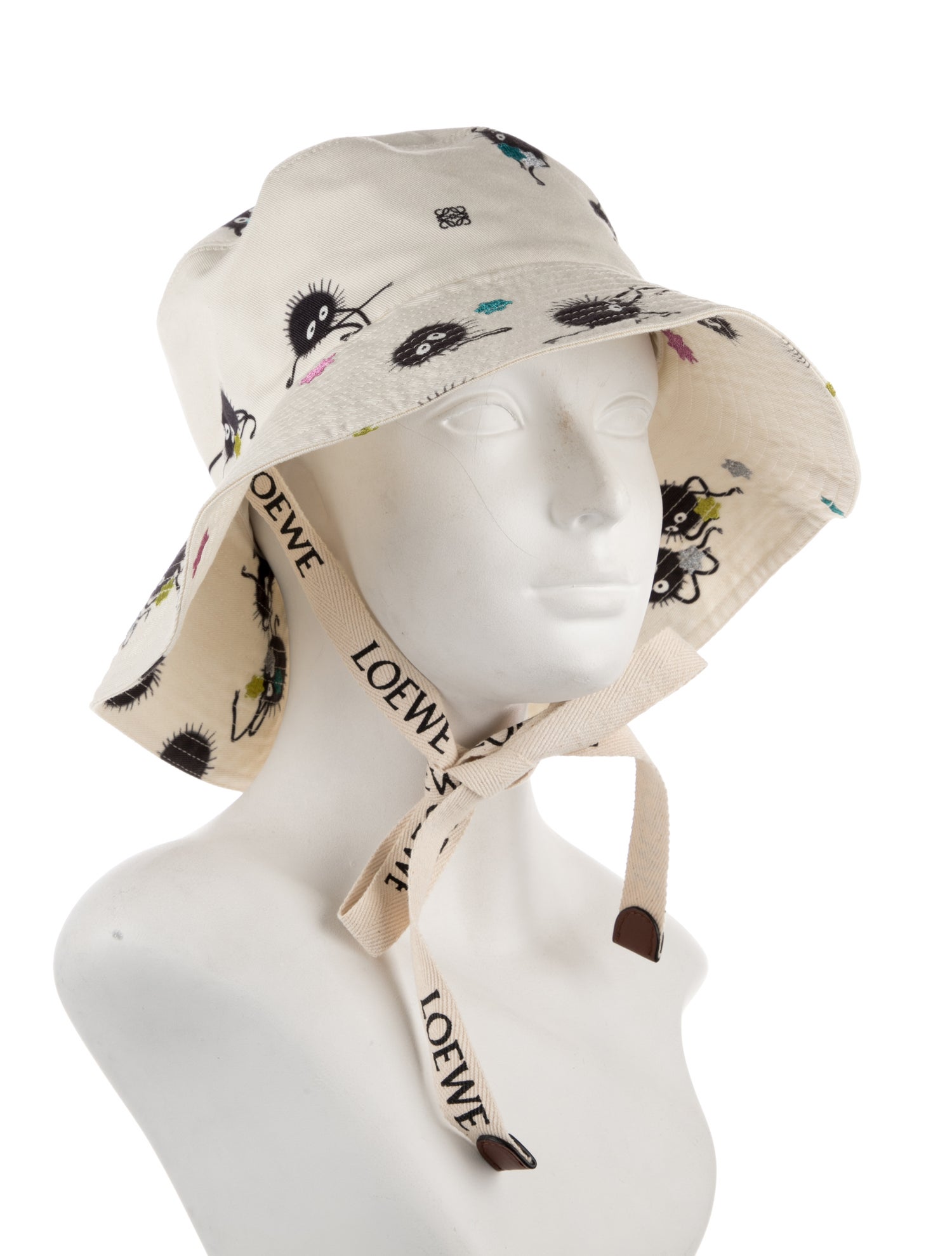 LOEWE x Studio Ghibli Cotton Patterned Bucket Hat w/Tags