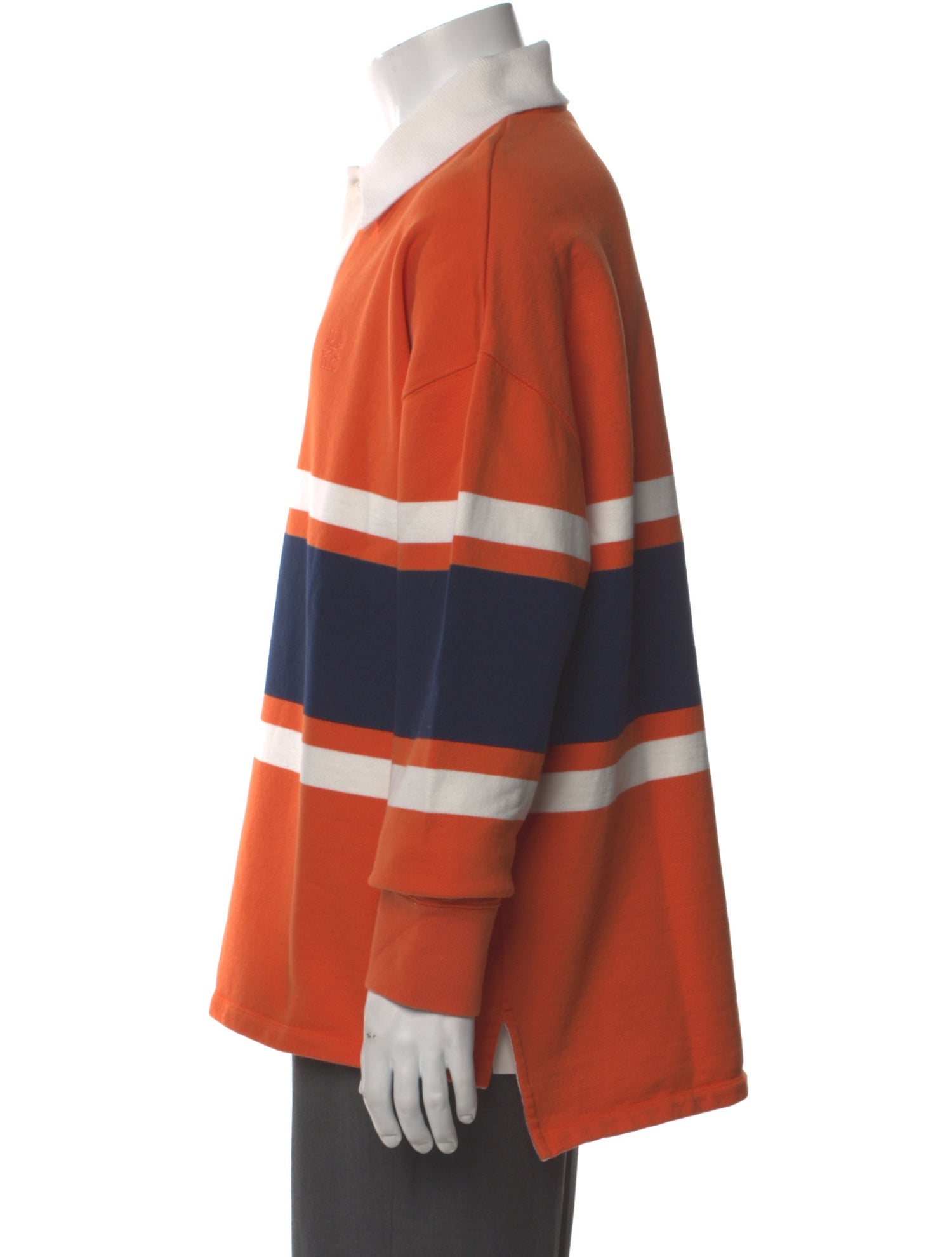 Loewe Striped Collar Polo Shirt w/ Tags