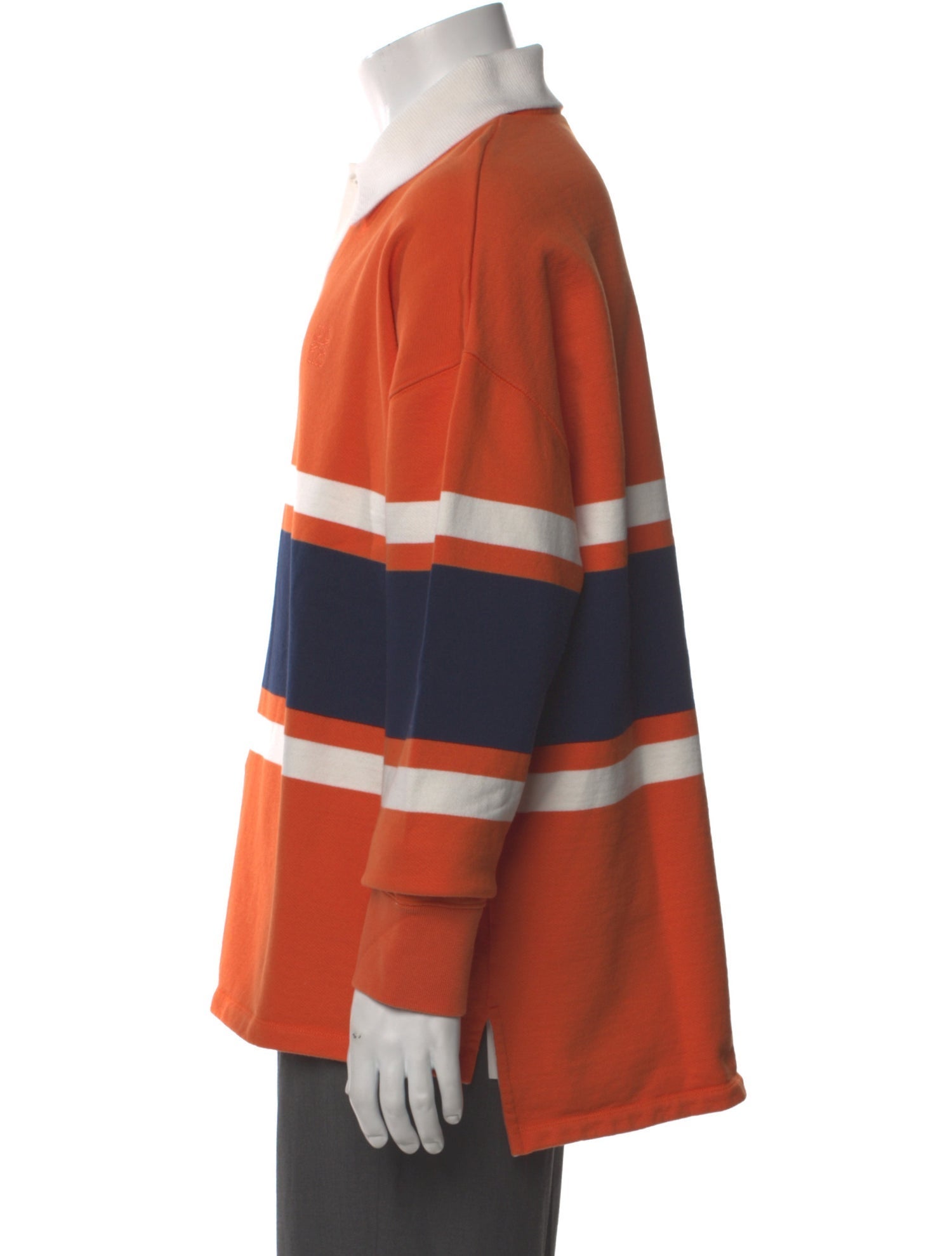 Loewe Striped Collar Polo Shirt w/ Tags