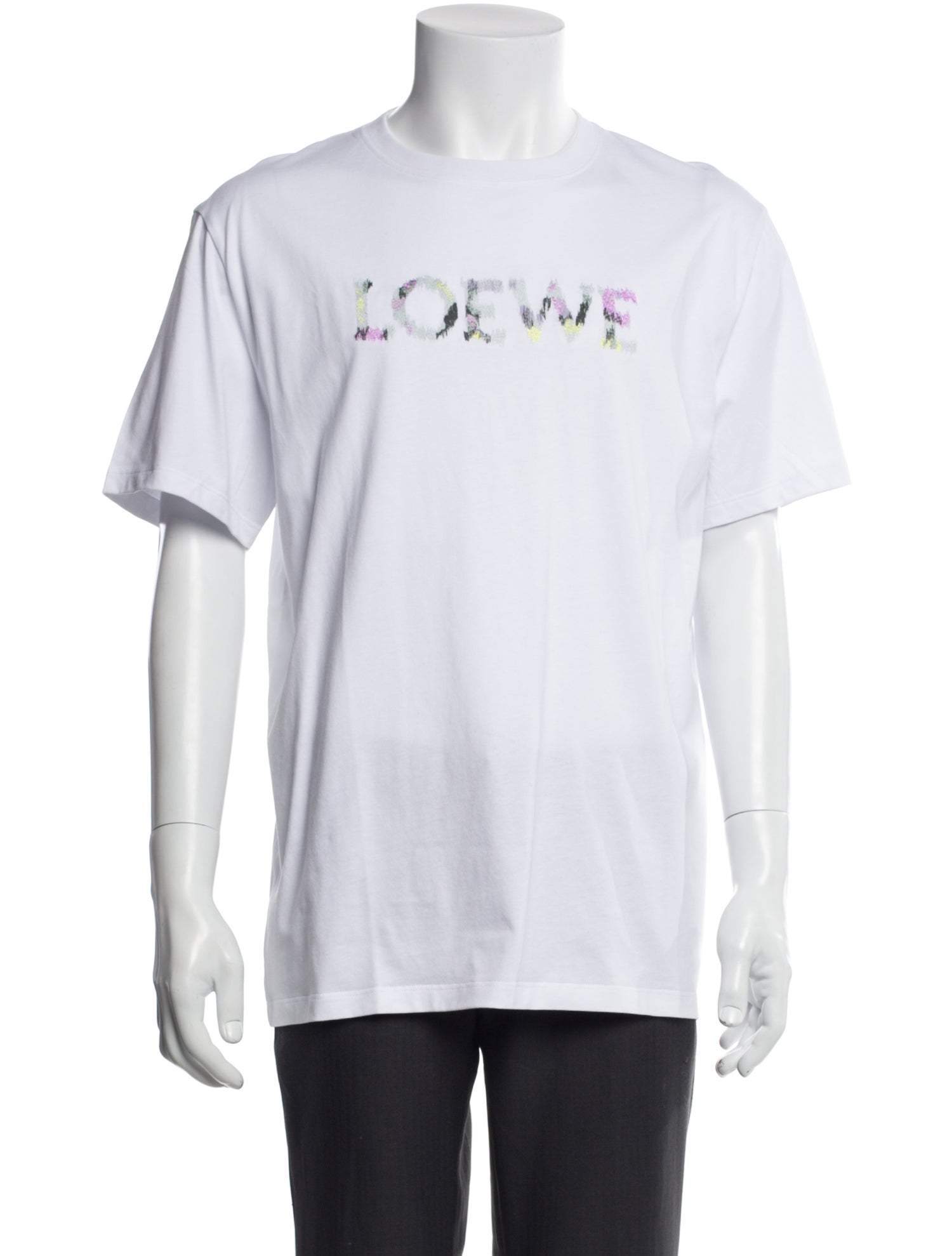 Loewe Signature Logo Graphic Print T-Shirt w/ Tags