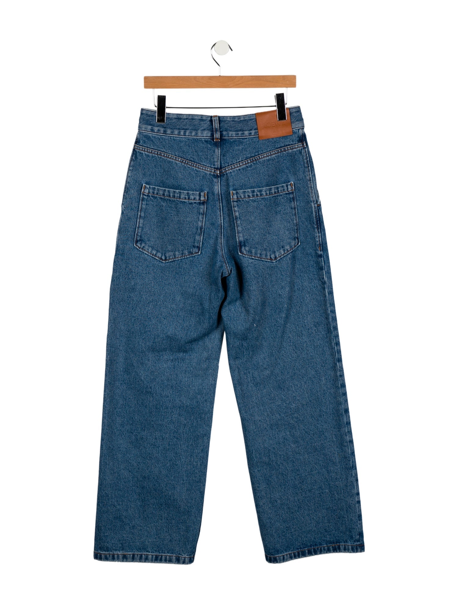 Loewe Anagram Wide Leg Jeans