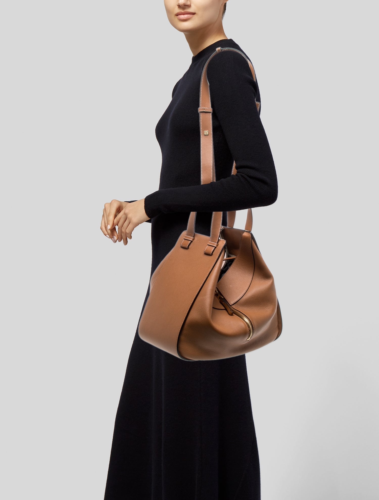 Loewe Leather Hammock Small Shoulder Bag