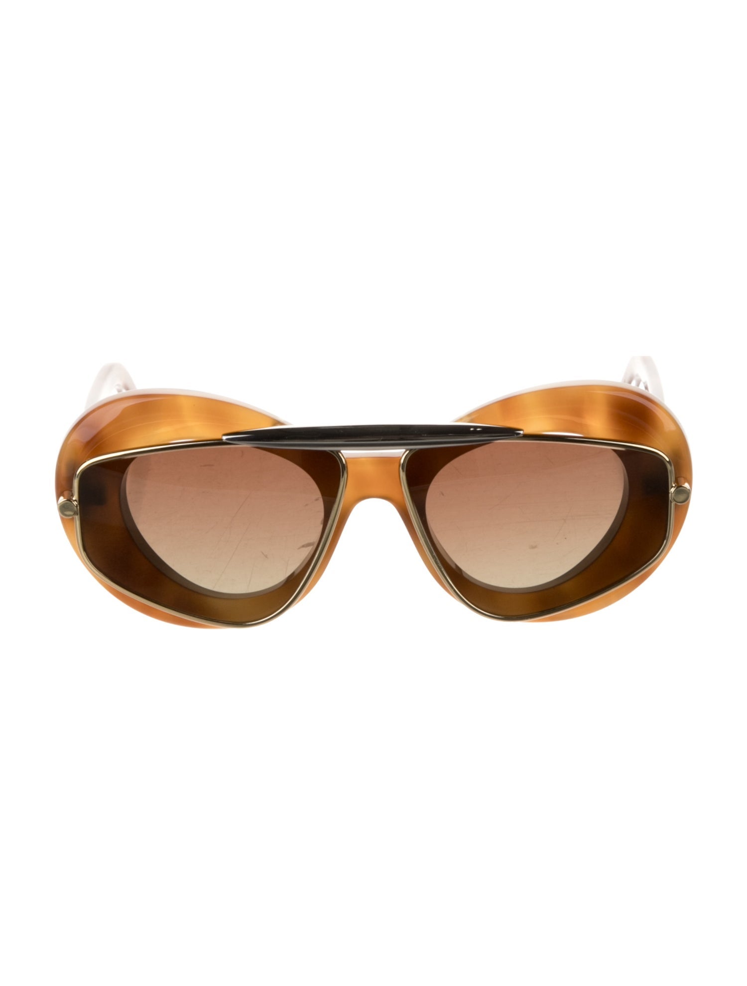 Loewe Aviator Tinted Sunglasses