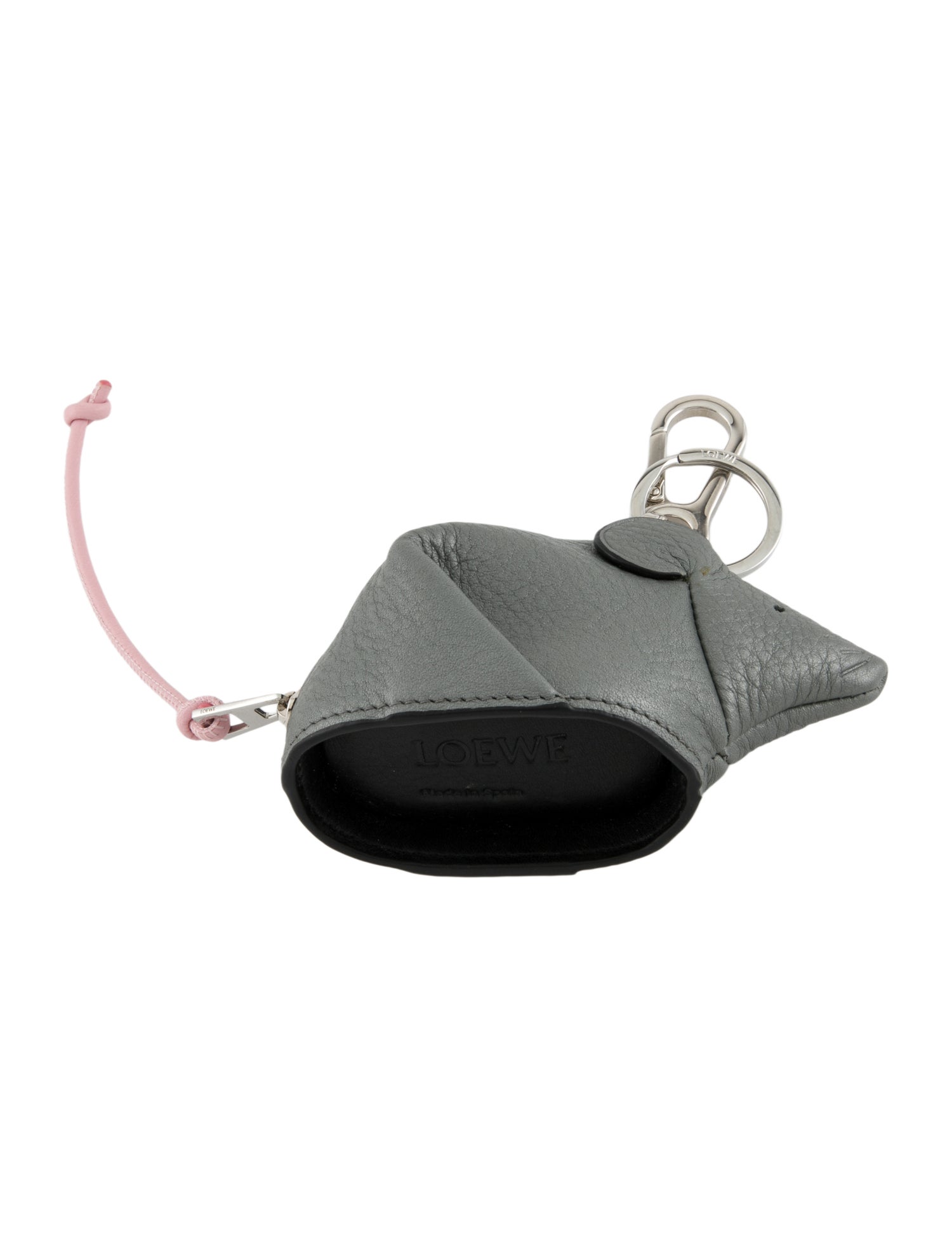Loewe Leather Mouse Keychain Pouch