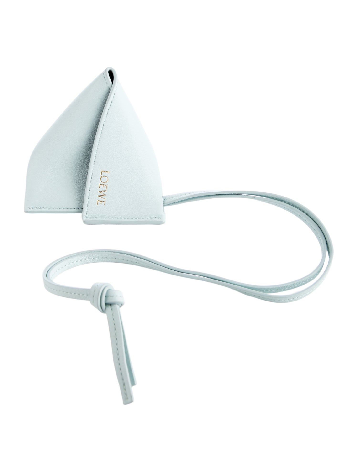 Loewe Puzzle Fold Leather Bag Charm