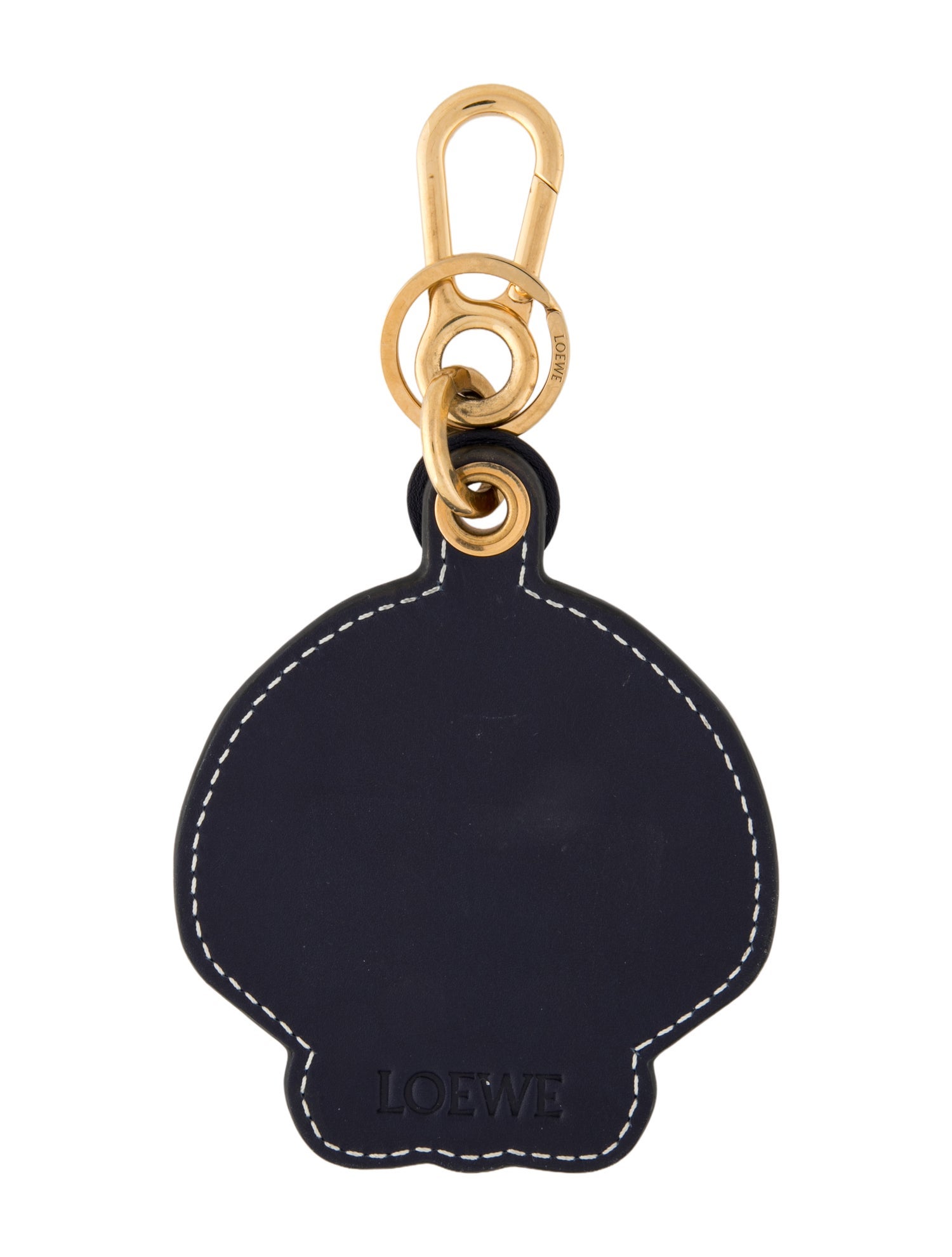 Loewe Beach Club Leather Keychain