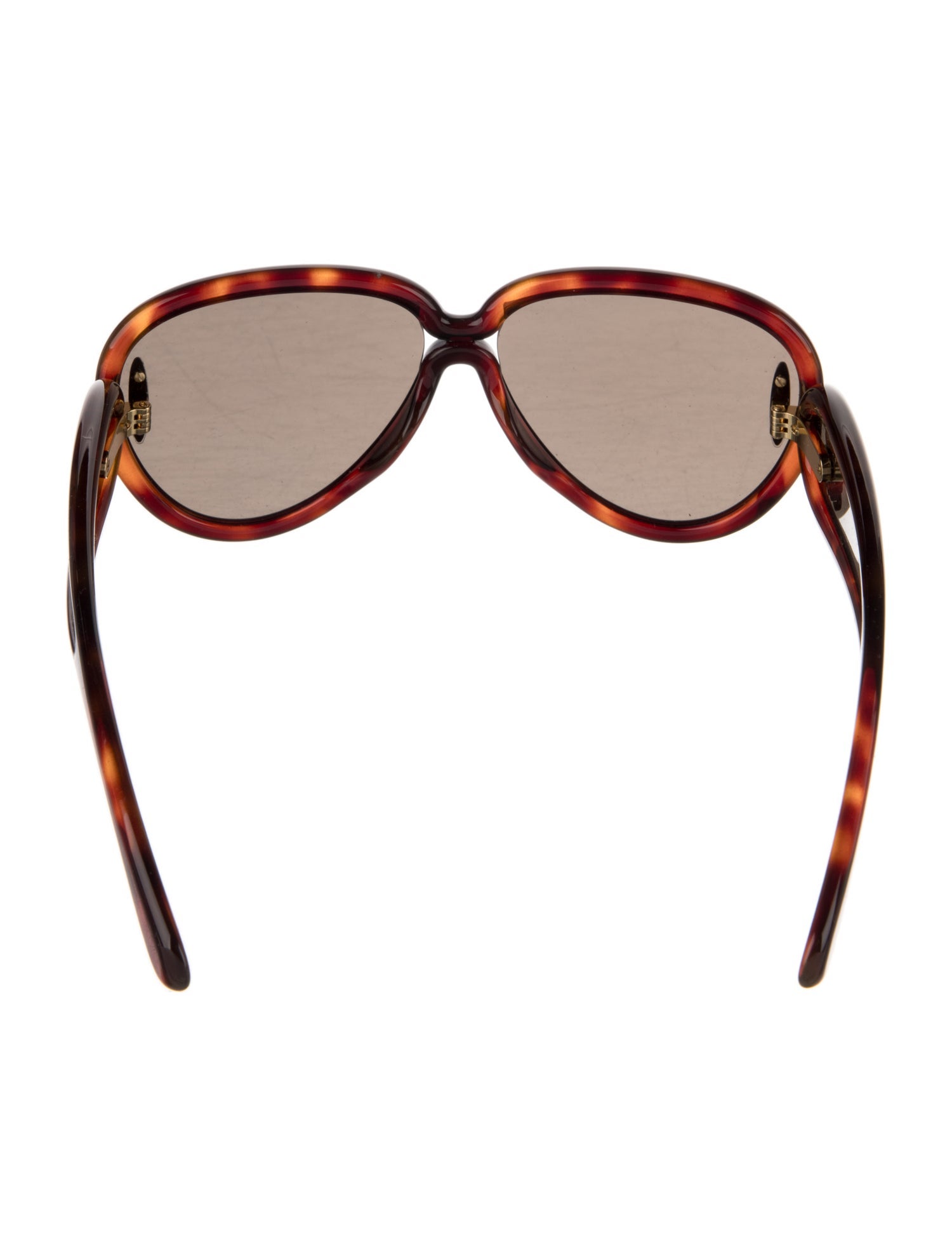 Chrome Hearts Milk Mask II Square Sunglasses - Brown Sunglasses