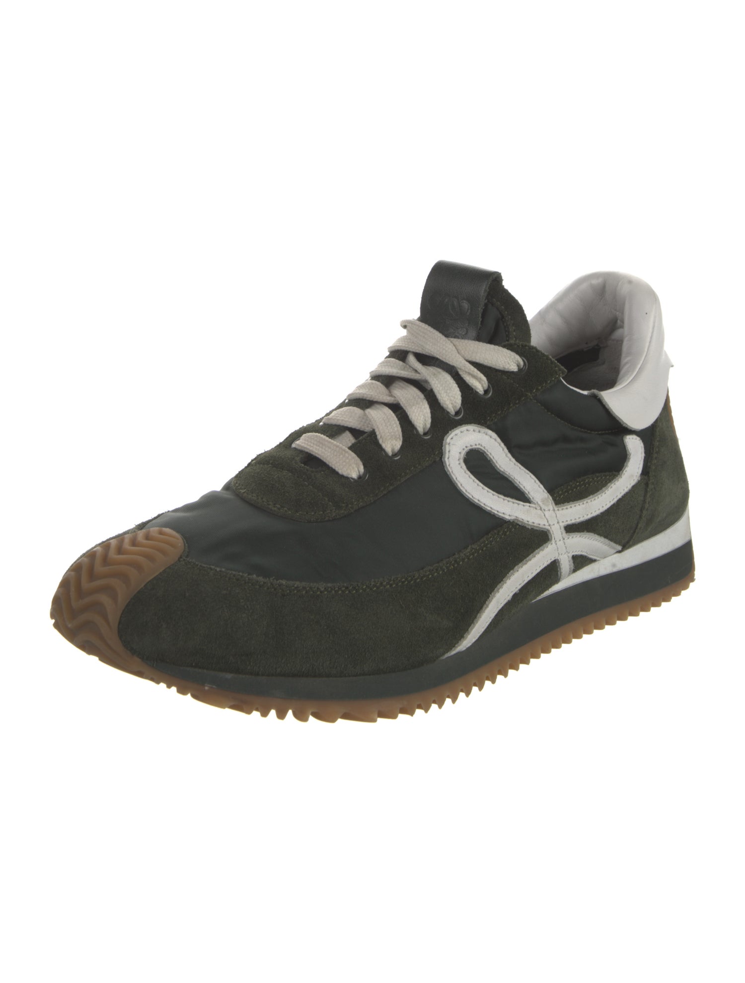 Loewe Suede Printed Sneakers