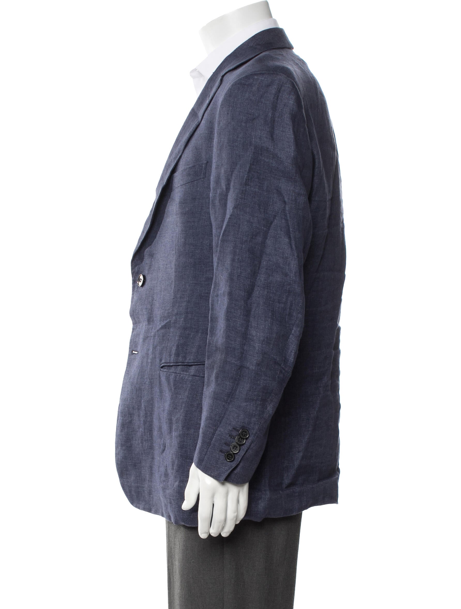 Loewe Late 2000's - Early 2010's Linen Jacket