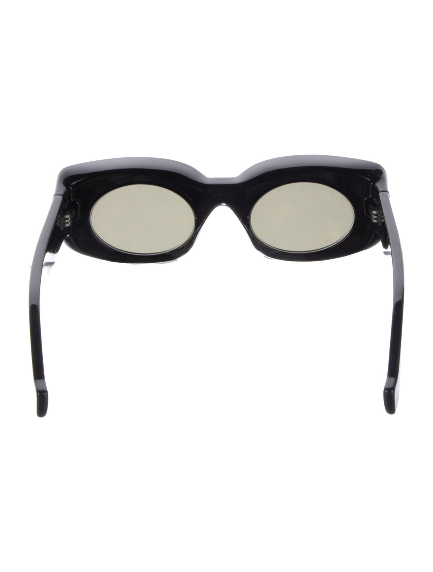 Christian Dior Natacha Rectangular Sunglasses - Brown Sunglasses