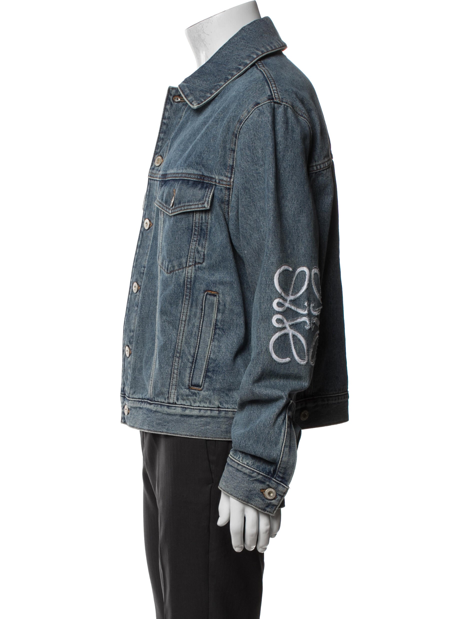 Loewe Signature Logo Denim Jacket