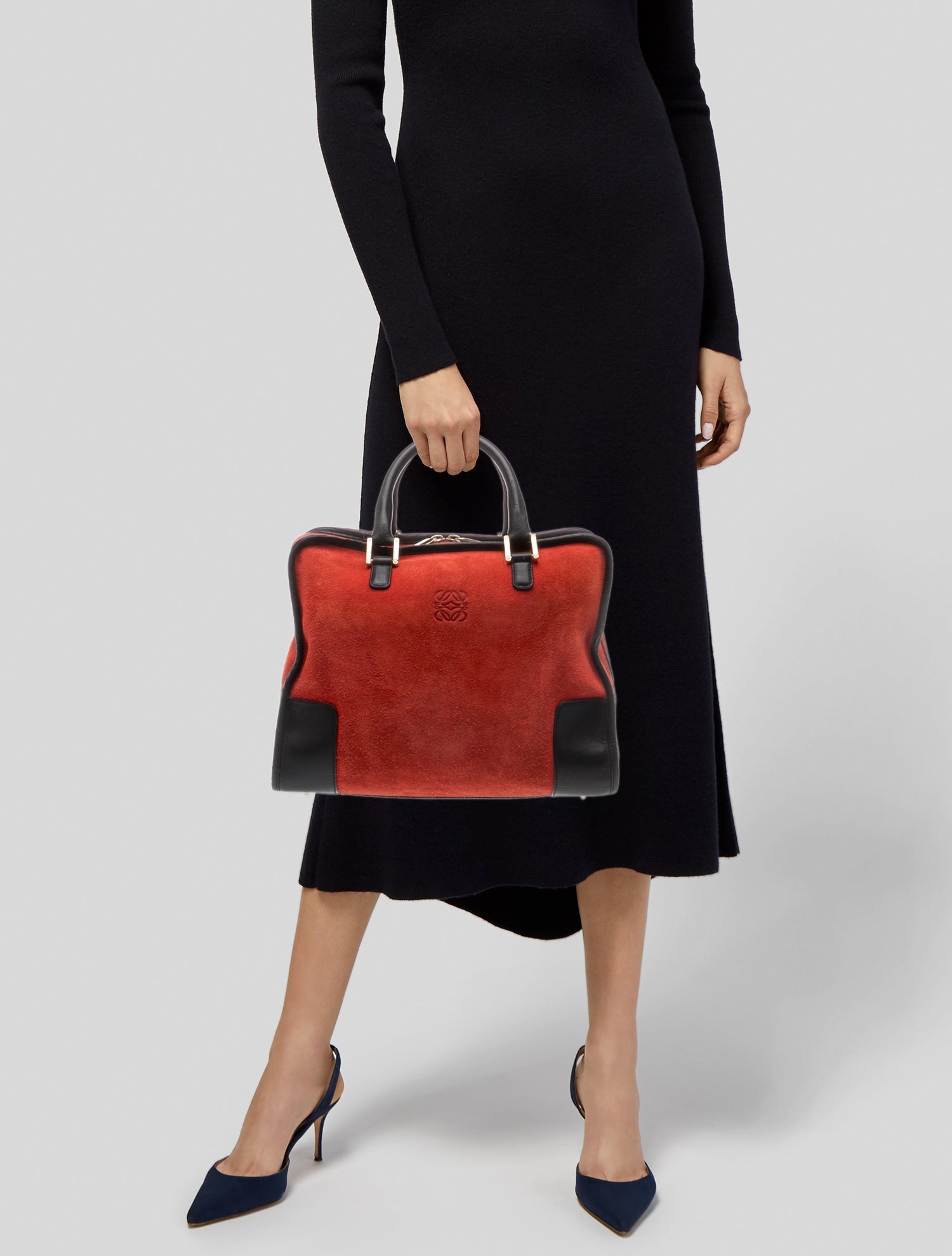 Loewe Nappa Aire Brisa Bag - Metallic Handle Bags, Handbags