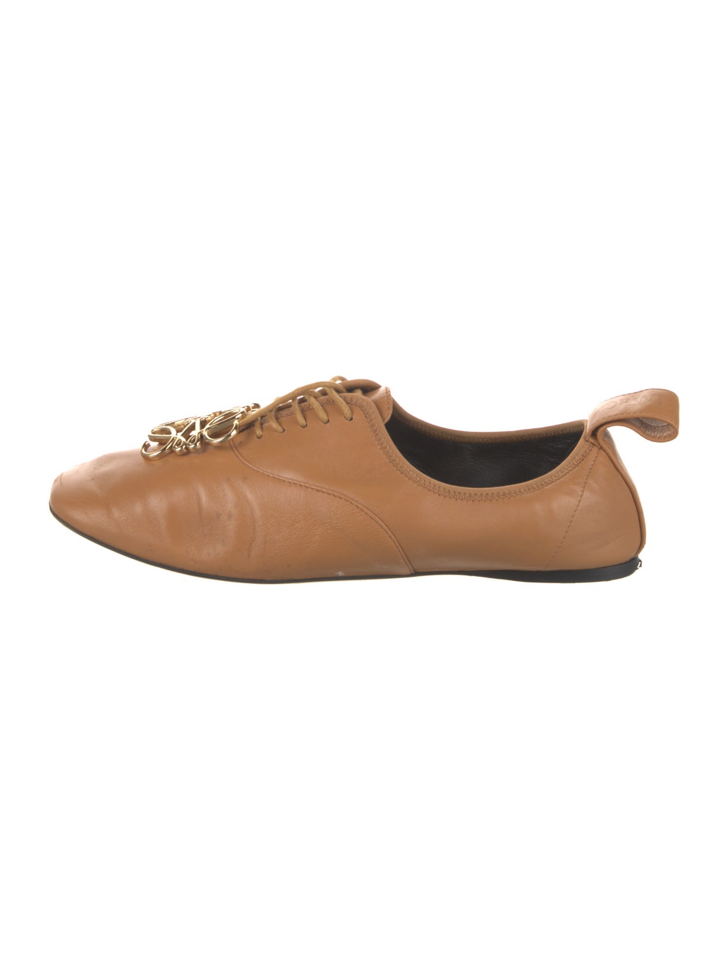 Loewe Signature Logo Leather Oxfords