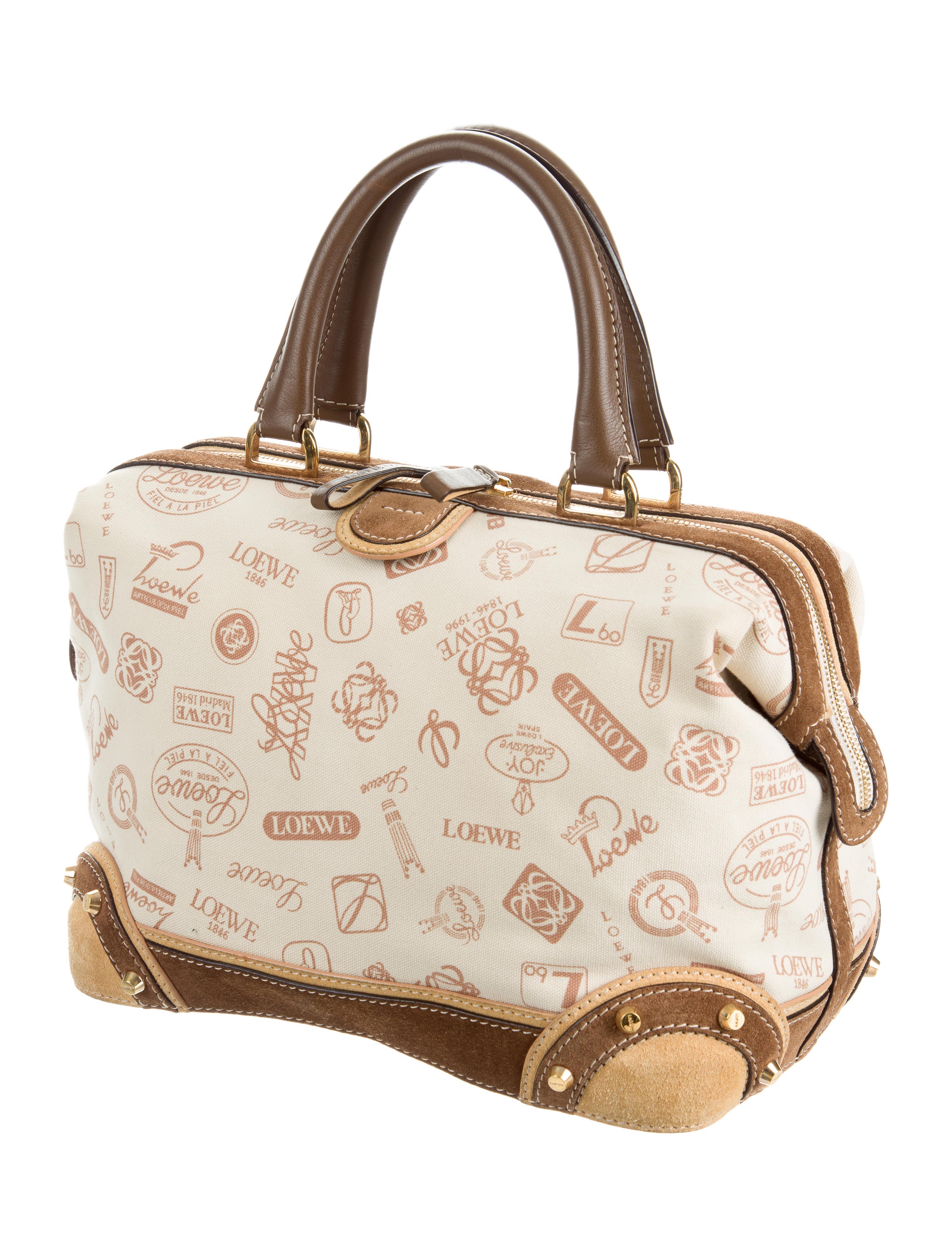 Loewe 160th Anniversary Bowling Bag Handbags LOW21752 The RealReal