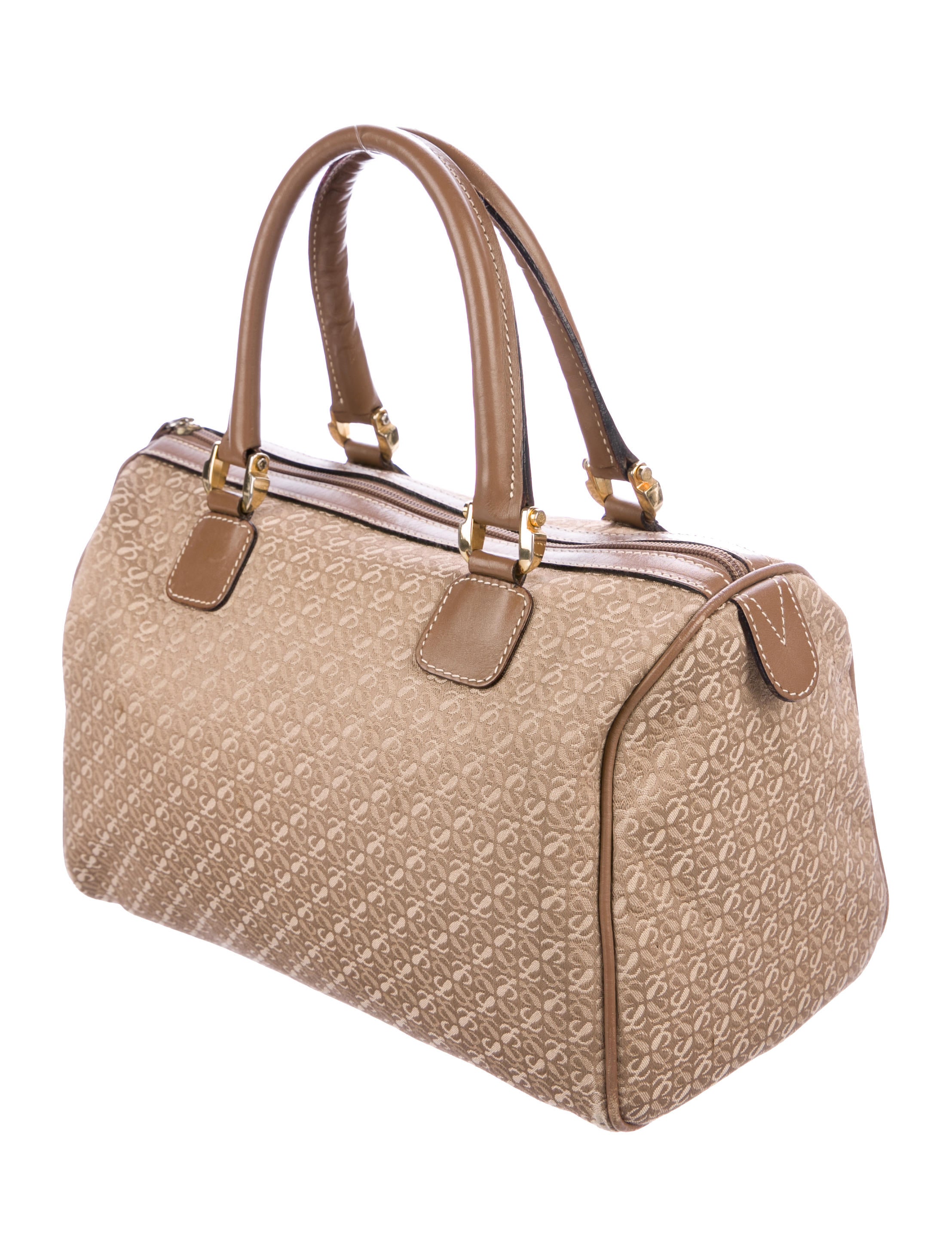 Loewe Monogram Handle Bag Handbags LOW22561 The RealReal