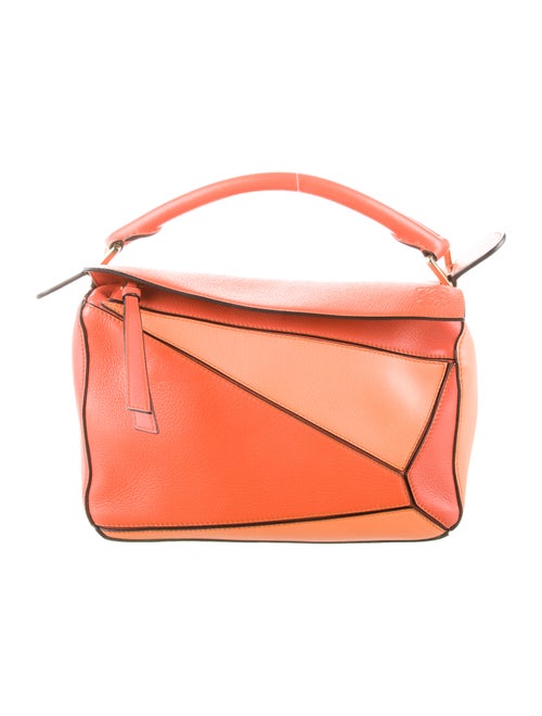 Loewe Small Puzzle Bag Orange