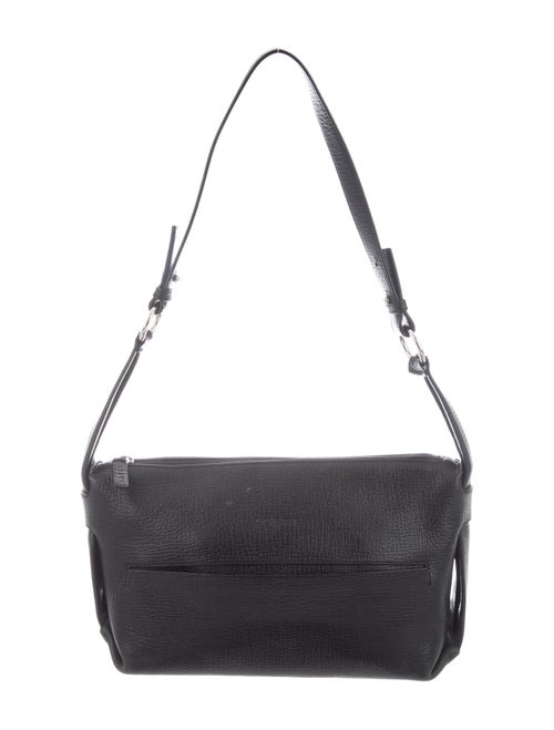 Loewe Vintage Leather Shoulder Bag Black