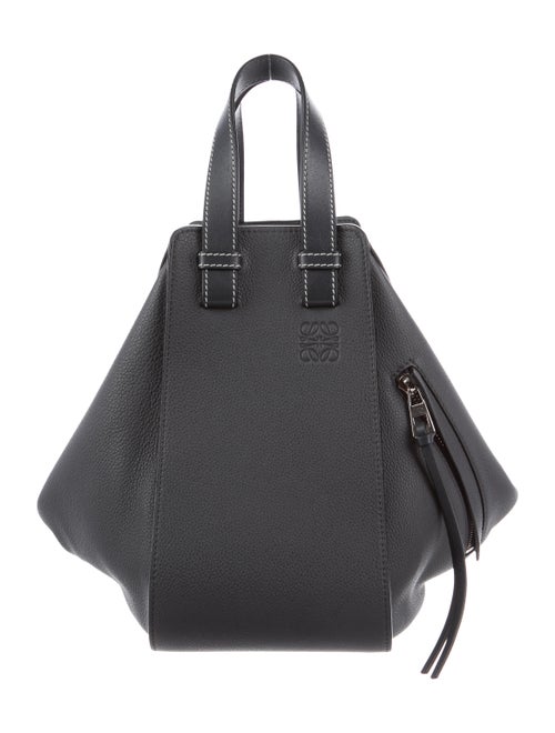 Loewe Leather Hammock Satchel Bag grey