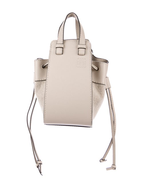 Loewe Mini Classic Hammock Bag Silver