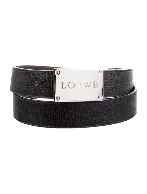 Loewe Leather Hip Belt Black