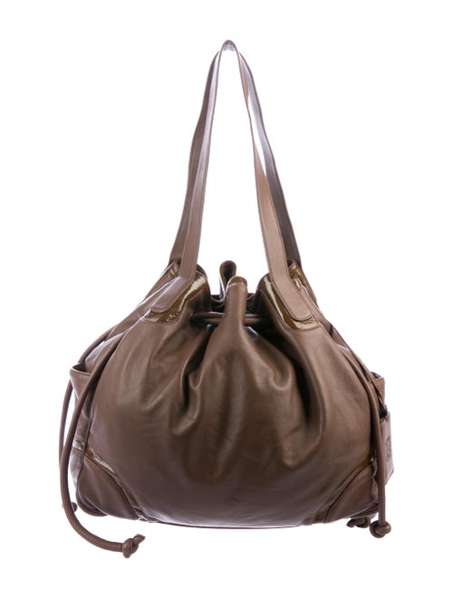 Loewe Vintage Leather Tote Brown
