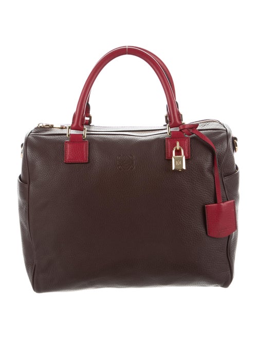 Loewe Amazona Satchel Brown