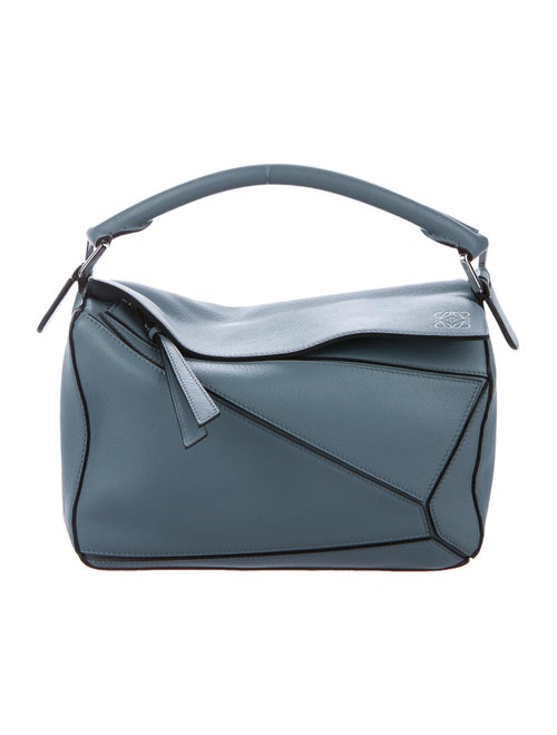 Loewe Small Puzzle Bag Blue