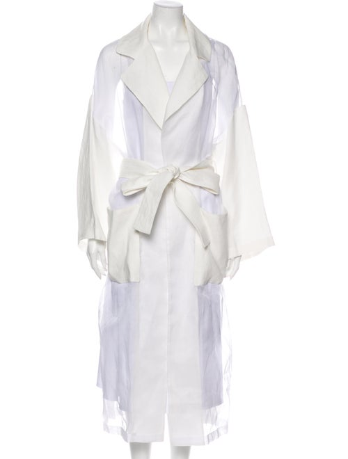 Loewe Trench Coat White