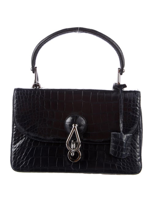 Loewe Paloma Crocodile Handle Bag