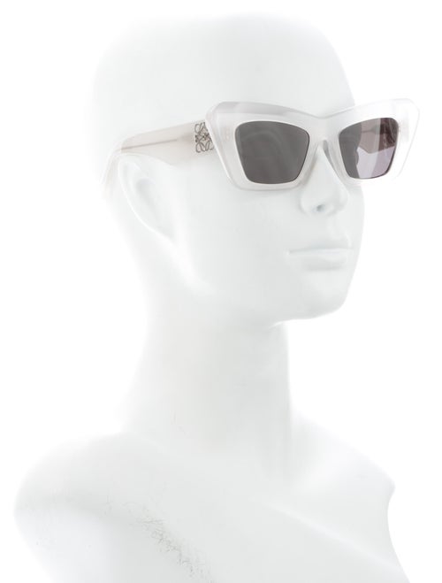 Loewe Cat-Eye Mirrored Sunglasses