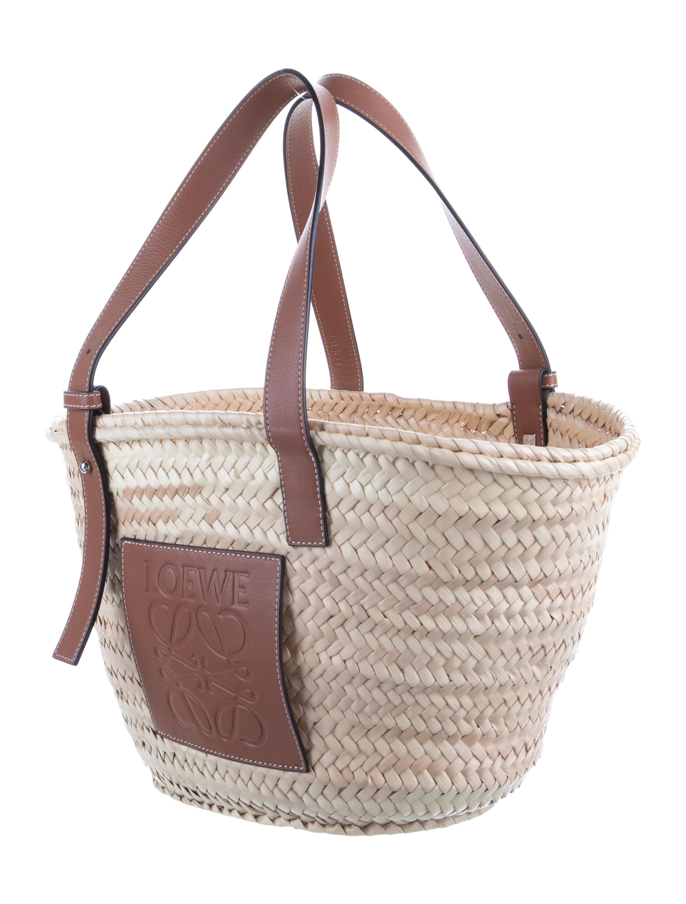 Loewe Medium Basket Bag Neutrals Shoulder Bags, Handbags LOW41231