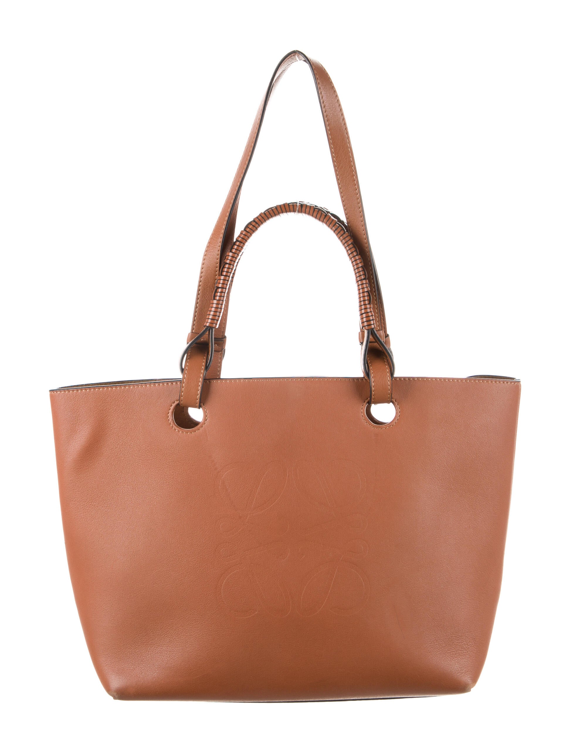 Loewe Small Woven Basket Bag Brown Totes, Handbags LOW21330 The